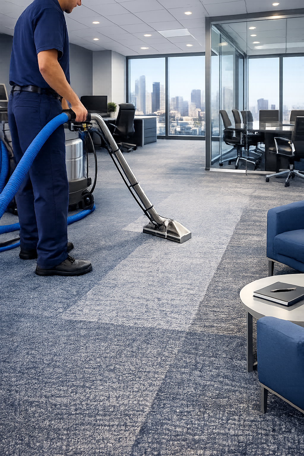 Commercial carpet cleaning