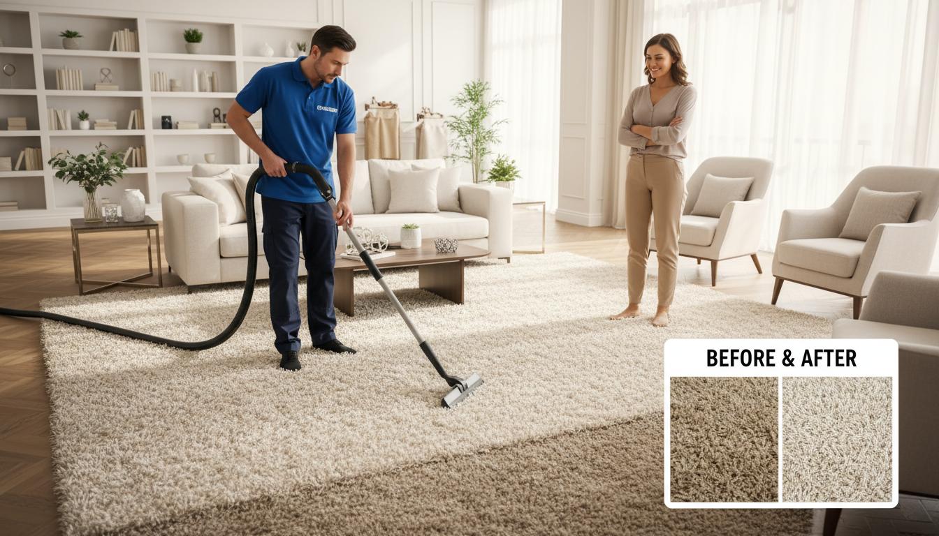 FreshClean carpet cleaning team